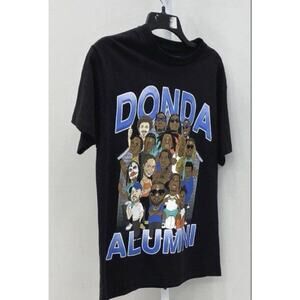 Secret Club Donda Alumni Shirt Kanye West Yeezy Size Med 38w Black